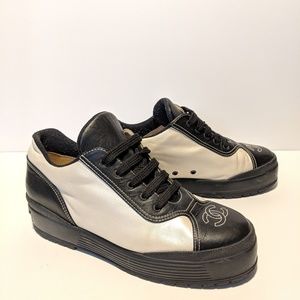 Chanel Platform Sneakers